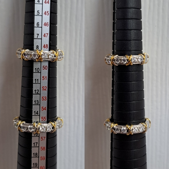 Sparkly statement ring set โจ - Picture 6 of 8